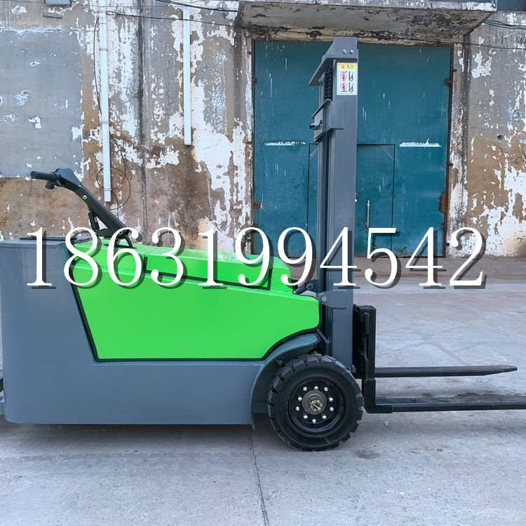 喜德县小型电动叉车1吨2吨步行站驾式电瓶堆高充电装卸车液压升降车铲车