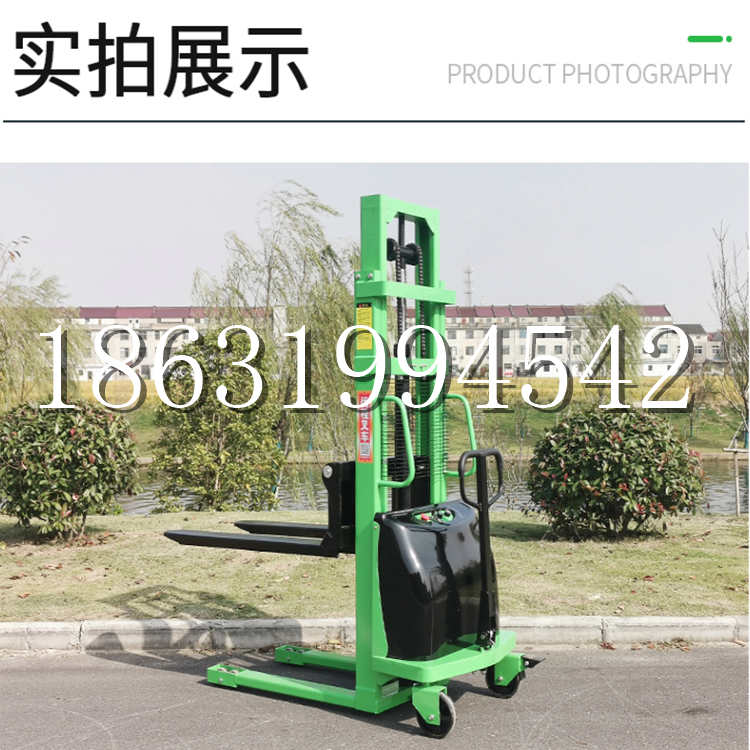 喜德县电动叉车堆高车液压铲车电瓶1吨2吨站驾步行式小型全自动叉车